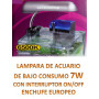 Pantalla acuario pl 7w luz blanca 6500k