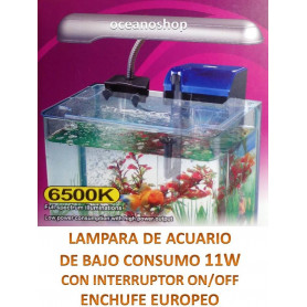 Pantalla acuario pl 11w luz blanca 6500k Pantalla acuario pl 11w luz blanca 6500k