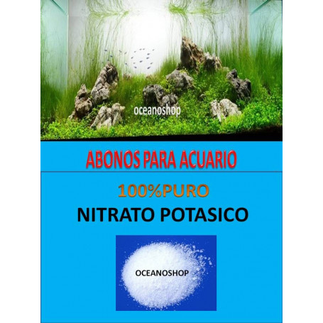 500gr Nitrato potásico abono para acuario