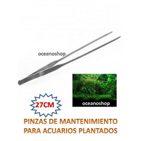 Pinzas rectas de plantado 27cm de acero inoxidable Pinza de plantado 27cm de acero inoxidable