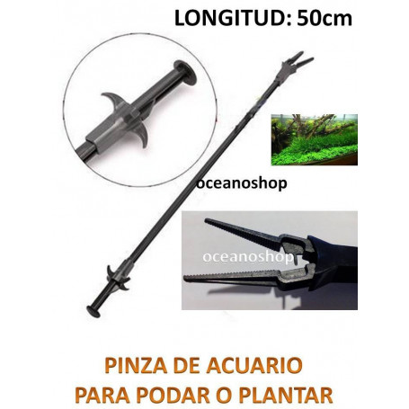 Pinza de mantenimiento de acuario 50cm