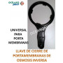 LLAVE de CIERRE PARA FILTROS DE OSMOSIS INVERSA VASOS