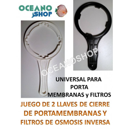 LLAVE de CIERRE UNIVERSAL PARA PORTAMEMBRANAS MEMBRANAS DE OSMOSIS