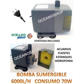 Bomba sumergible de 6000l/h Bomba sumergible de 6000l/h