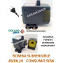 Bomba sumergible de 4500l/h