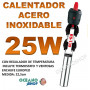 calentador acero inoxidable 25W RS 139 acuario barato