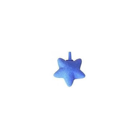 Piedra difusor burbujas forma de estrella.