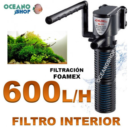 filtro interior barato xilong xl 777 acuario 600lh