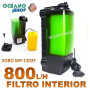 SOBO WP 1302F filtro acuario eheim interior 800lh
