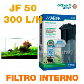 Filtro Interno Jet Flo MARINA - 50 acuario gambario tortuguera pecera Filtro Interno Jet Flo MARINA - 50