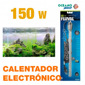Calentador Fluval 150W Calentador Electrónico Sumergible Fluval M - 150W