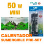 MINI CALENTADORES SUMERGIBLE PRE-SET MARINA - 50w