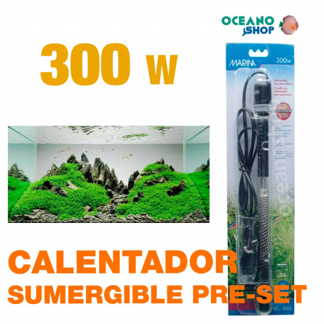 Calentador Sumergible Pre-set Marina - 300w