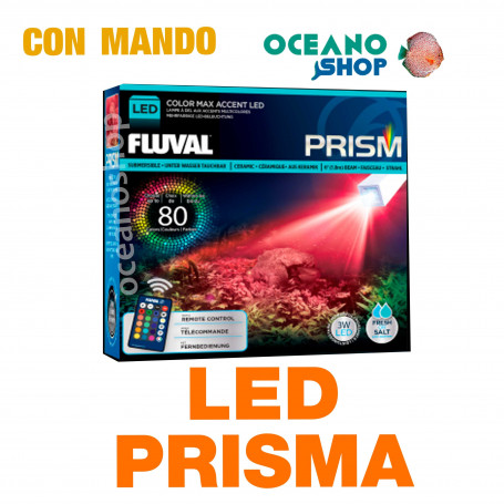 Luz Led Prism Sumergible Con Mando