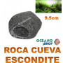 roca cueva escondite ica 9,5cm acuario ciclidos