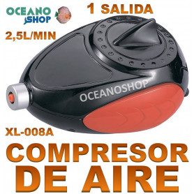 Compresor de Aire 1 salida 2,5l/min xl-008a aireador xilong xl 008A compresor acuario 2,5 lmin