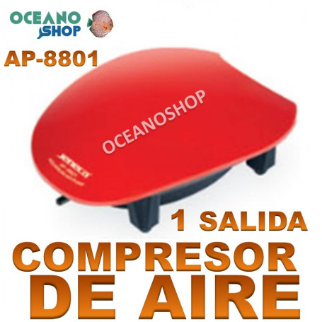 aireador jeneca 1salida ap 8801 compresor acuario