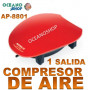 aireador jeneca 1salida ap 8801 compresor acuario