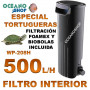 FILTRO INTERNO SOBO WP 208H 500LH tortugas tortuguera
