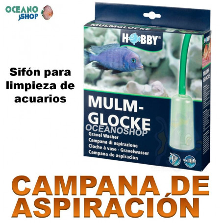 campana de aspiracion hobby sifon limpiafondos acuario
