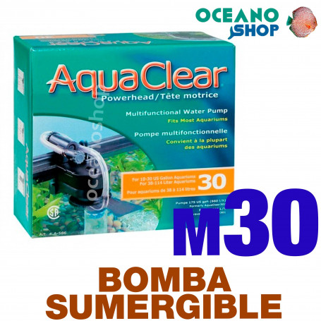 Bomba Sumergible 30 Aquaclear - 30