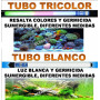 tubo roxin pantalla blanco tricolor acuario