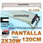 pantalla acuario 2x30w t8 xl-120a xilong