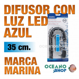 Difusor con Luz Led Air Curtain MARINA - Azul 35cm Difusor con Luz Led Air Curtain MARINA - Azul 35cm
