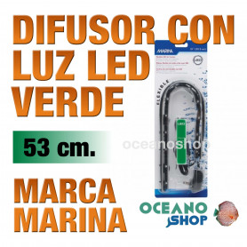 Difusor con Luz Led Air Curtain MARINA - Verde 53cm Difusor con Luz Led Air Curtain MARINA - Verde 53cm