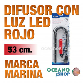 Difusor con Luz Led Air Curtain MARINA - Rojo 53cm Difusor con Luz Led Air Curtain MARINA - Rojo 53cm