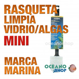 Rasqueta limpia cristal delux Marina mini RASQUETA LIMPIA VIDRIO DELUX MARINA - MINI