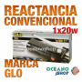Reactancia Convencional 1 Tubo T8 GLO - 20w