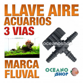FLUVAL LLAVE CONTROL AIRE 3 VIAS FLUVAL LLAVE CONTROL AIRE 3 VIAS
