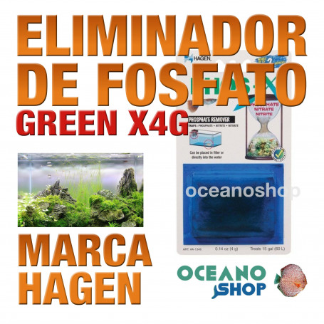 ELIMINADOR DE FOSFATO GREEN X 4 G