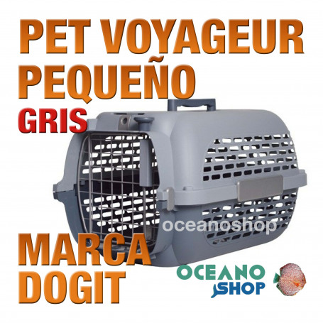 DOGIT PET VOYAGEUR Pequeño GRIS