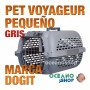DOGIT PET VOYAGEUR Pequeño GRIS