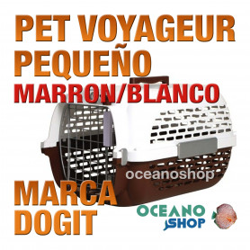 DOGIT PET VOYAGEUR  Pequeño MARRON/BLANCO DOGIT PET VOYAGEUR  Pequeño MARRON/BLANCO