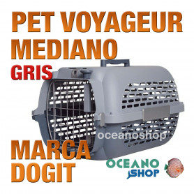 DOGIT PET VOYAGEUR Mediano GRIS DOGIT PET VOYAGEUR Mediano GRIS