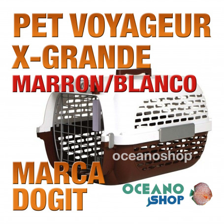 DOGIT PET VOYAGEUR X-Grande MARRON/BLANCO
