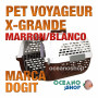 DOGIT PET VOYAGEUR X-Grande MARRON/BLANCO