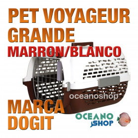 DOGIT PET VOYAGEUR Grande MARRON/BLANCO DOGIT PET VOYAGEUR Grande MARRON/BLANCO