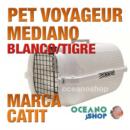 CATIT PET VOYAGEUR MED BLANCO/TIGRE