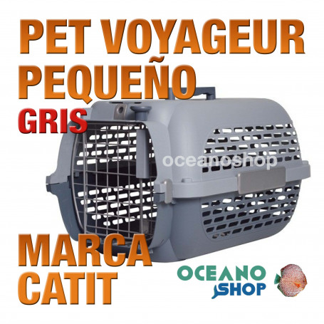 CATIT PET VOYAGEUR PEQUEÑO GRIS