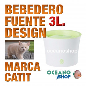 CATIT DESIGN BEBEDERO FUENTE  3 l CATIT DESIGN BEBEDERO FUENTE  3 l