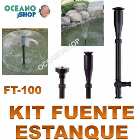 Kit para fuente o estanque sobo ft-100 kit fuente estanque boquillas sobo ft 100 accesorios rociador