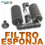 filtro esponja biologico doble foamex acuario barato