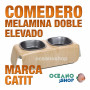 CATIT COMED. MELAMINA DOBLE ELEVADO  230 ml