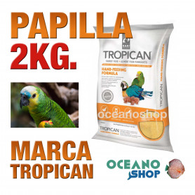 TROPICAN PAPILLA PARA PÁJAROS 2 kg TROPICAN PAPILLA 2 kg