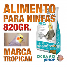 PACK 6 UNIDADES TROPICAN PARA NINFAS 820 g TROPICAN PARA NINFAS 820 g