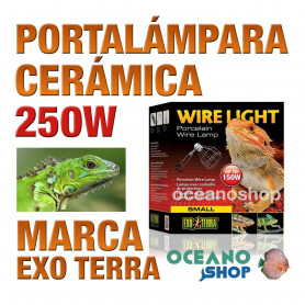 EXO TERRA SOPORTE PARA CERÁMICA PINZA 250W EXO TERRA SOPORTE PARA CERÁMICA PINZA PT2048